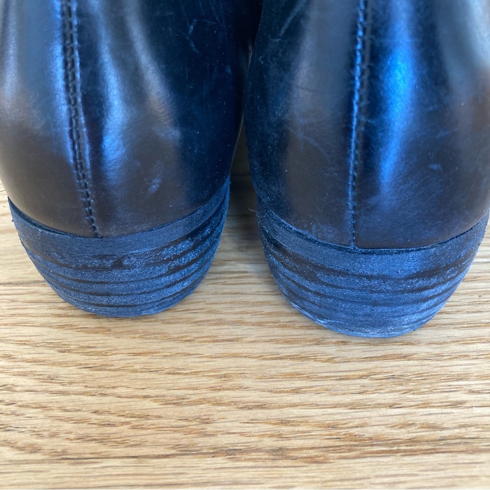 Born Black Leather Ankle Booties ‘Gordy’ - Size 6.5 - Picture 5 of 10